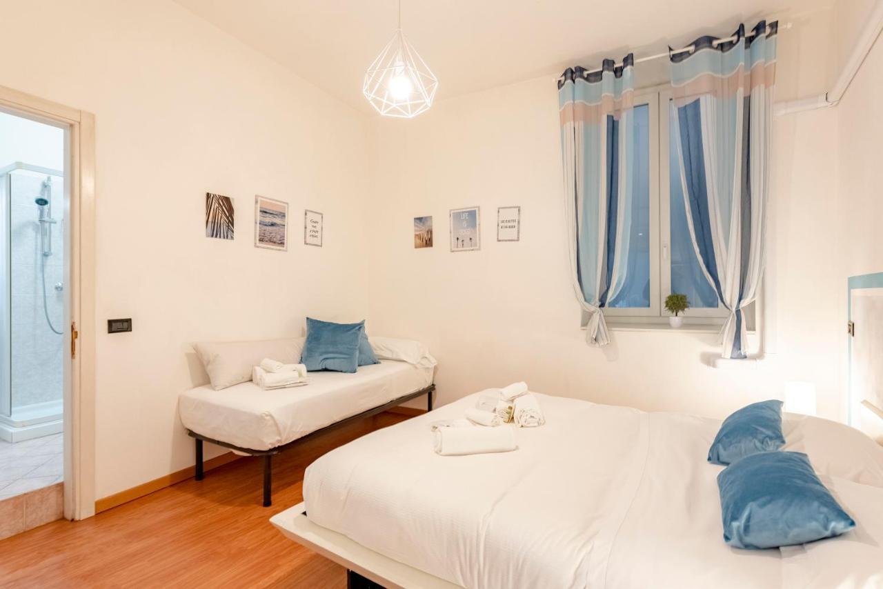 Mazzini 12, Elegant Central Apartment With Free Private Garage 800 M, Air Conditioning, Wi-Fi, Just 100 M From The Public Beach Rapallo Ngoại thất bức ảnh