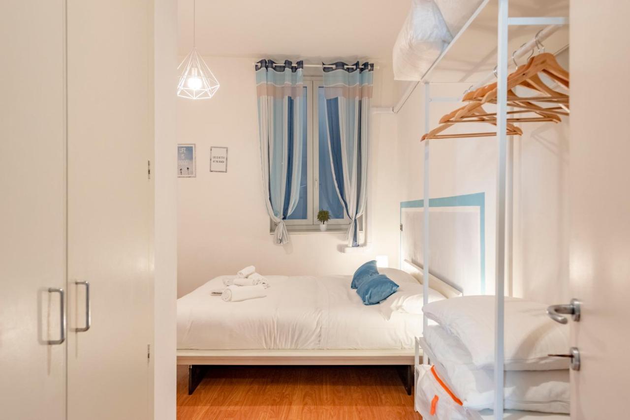 Mazzini 12, Elegant Central Apartment With Free Private Garage 800 M, Air Conditioning, Wi-Fi, Just 100 M From The Public Beach Rapallo Ngoại thất bức ảnh