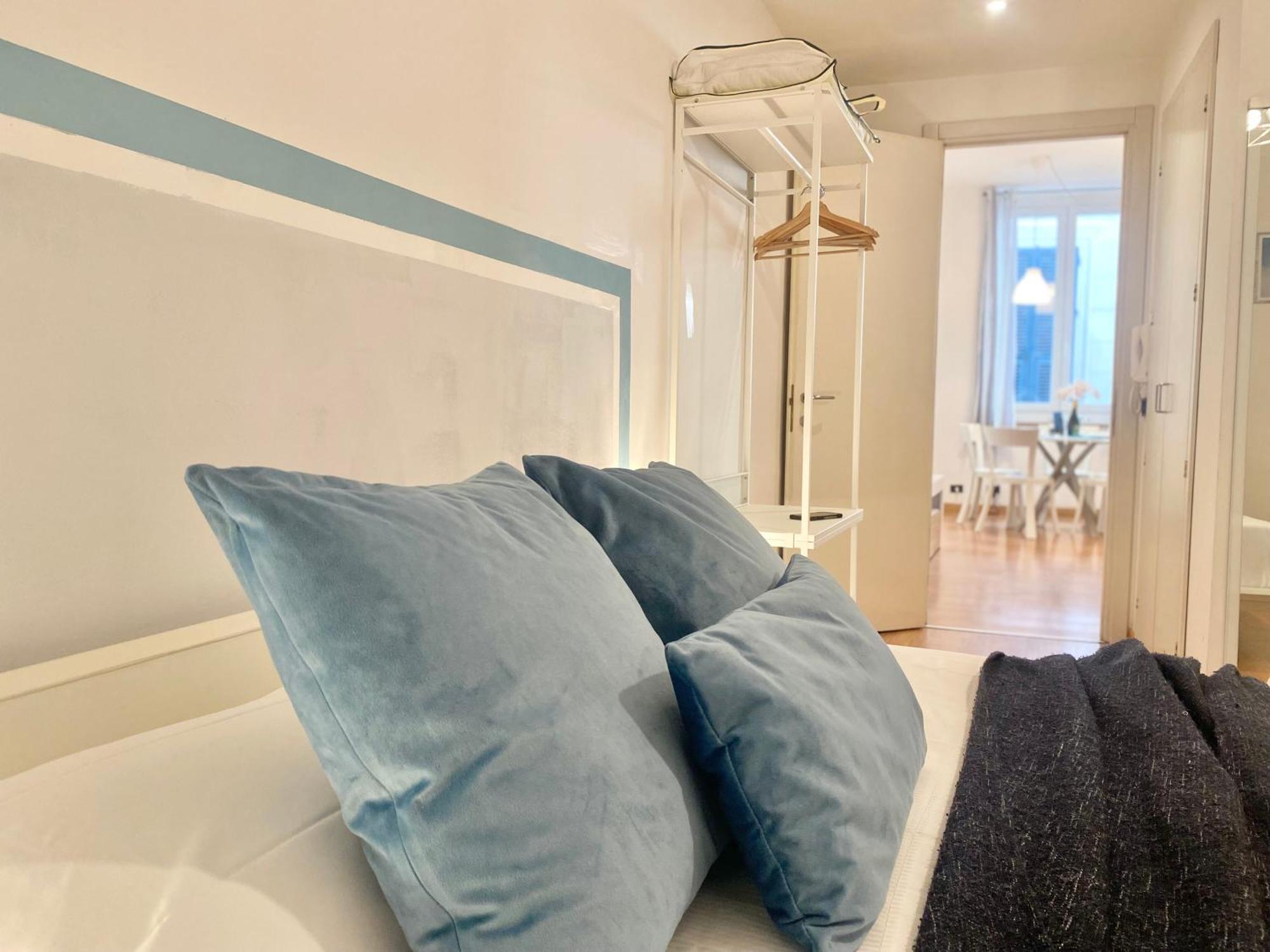 Mazzini 12, Elegant Central Apartment With Free Private Garage 800 M, Air Conditioning, Wi-Fi, Just 100 M From The Public Beach Rapallo Ngoại thất bức ảnh